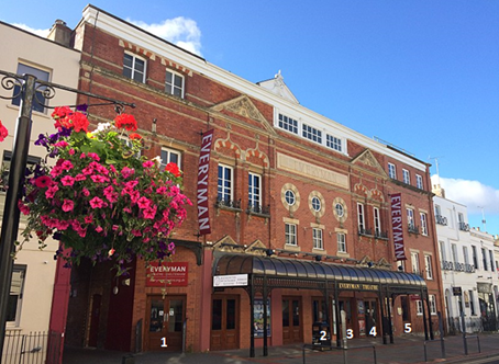 Everyman Theatre entrances