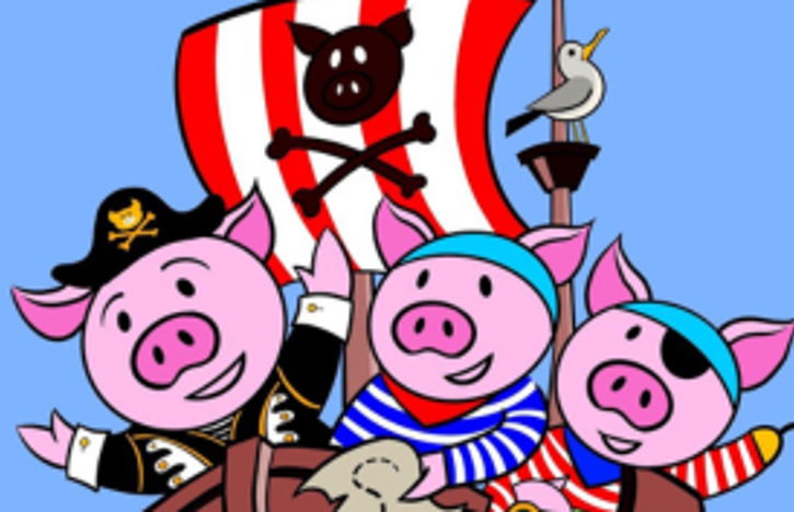 3 Little Pirate Pigs
