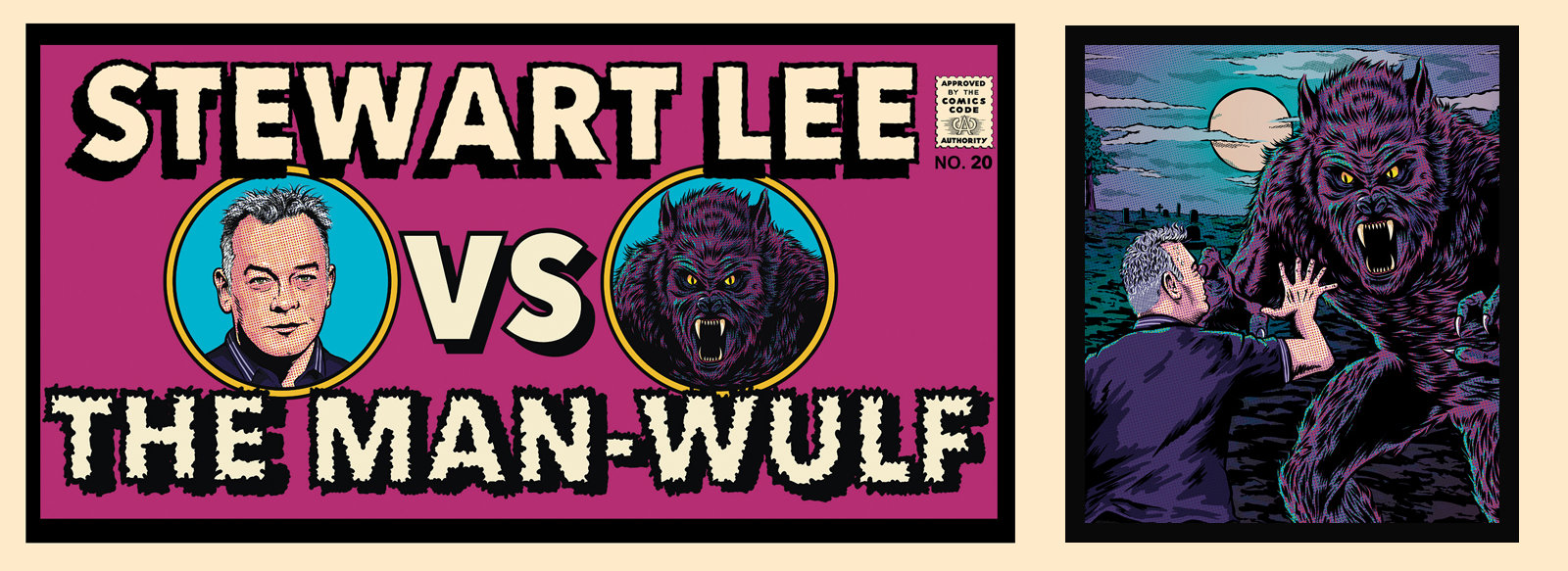 Stewart Lee vs The Man-Wulf